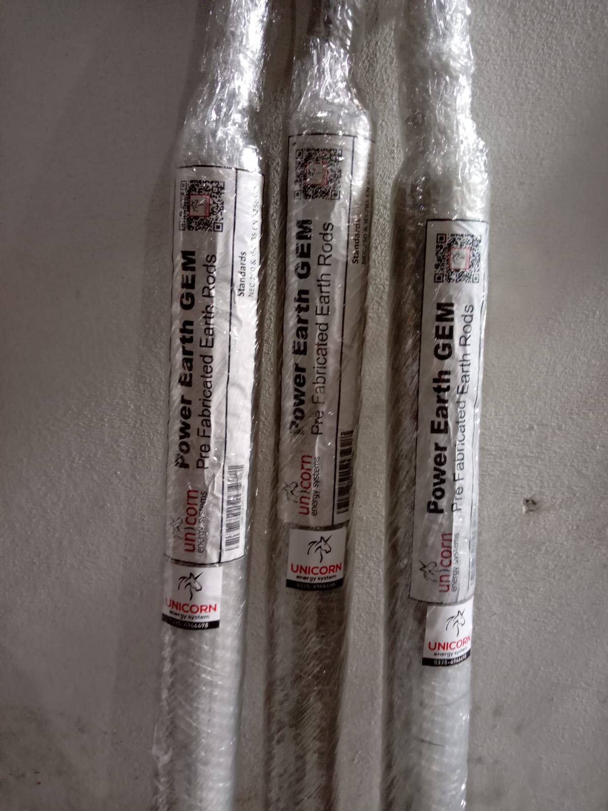 Power Earth GEM Pre fabricated Earth rods Marconite Rod Unicorn